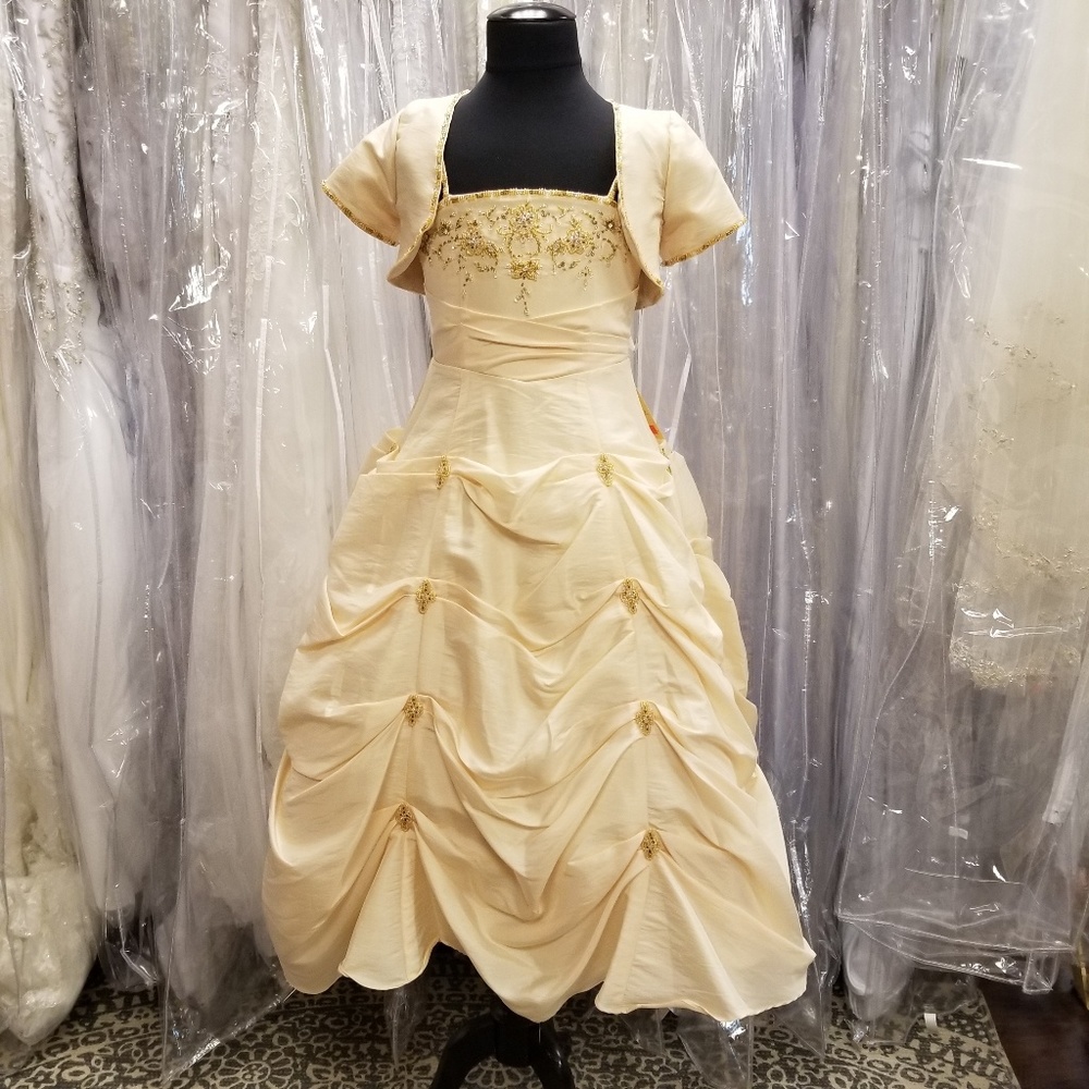 Belle Inspired Melody Girls Designer Pageant Dress